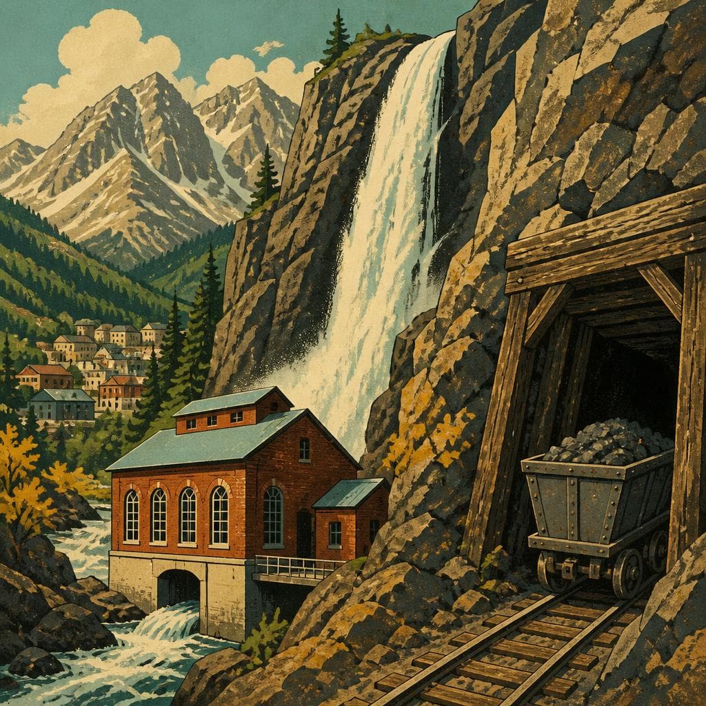 Cover art for Where a Waterfall Meets the Mine
