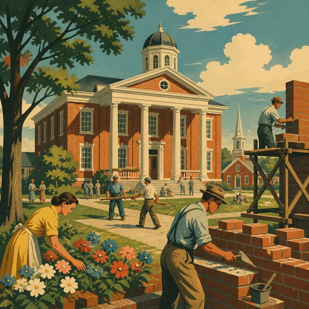Cover art for Where Nottoway Rebuilt Itself in Brick