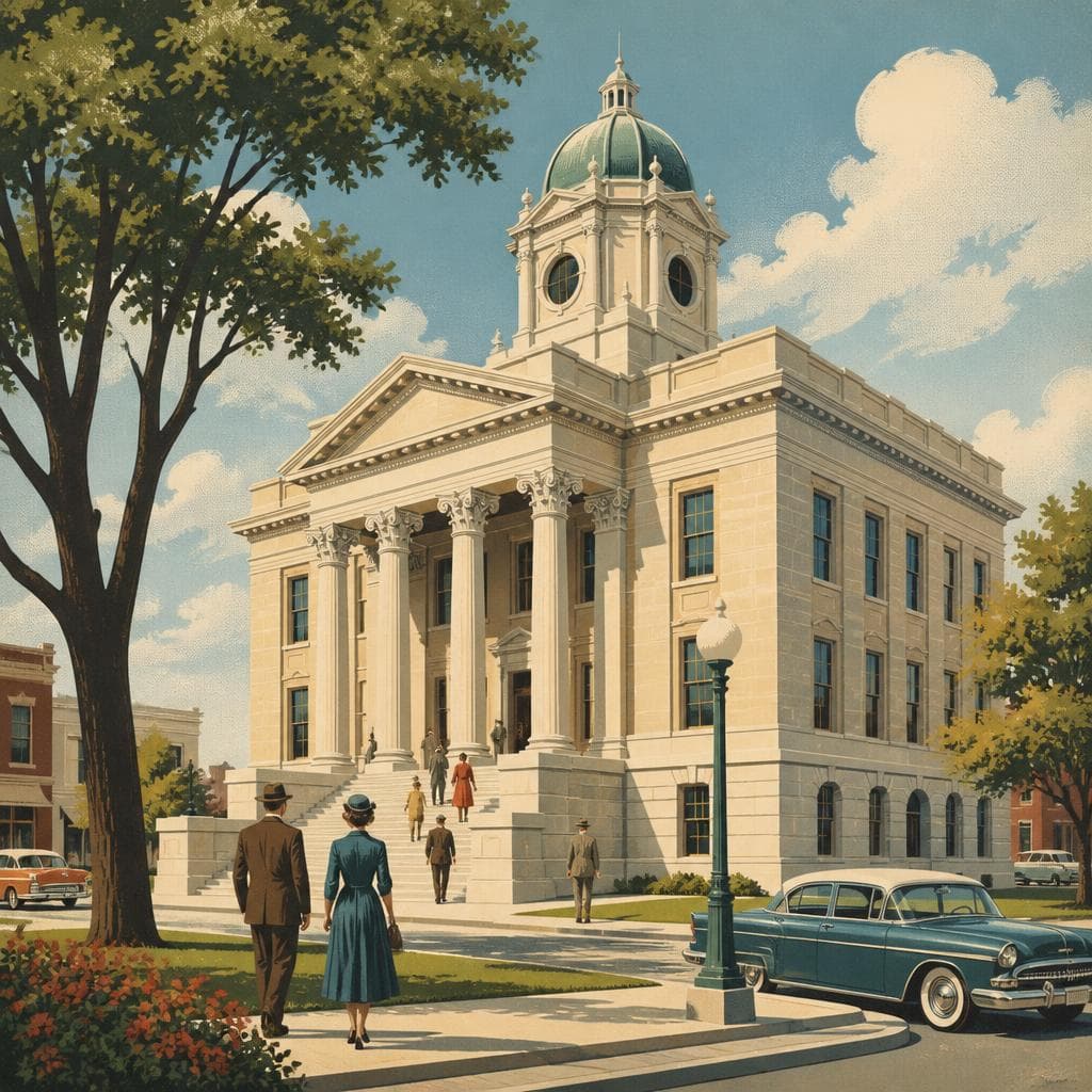 Cover art for A Courthouse Meant to Look Steady