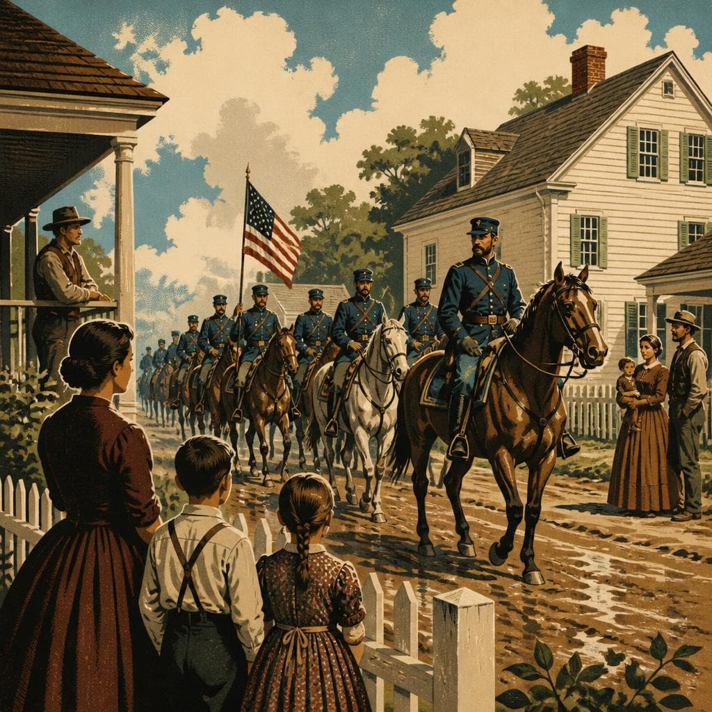 Cover art for When the War Rode Through Lexington