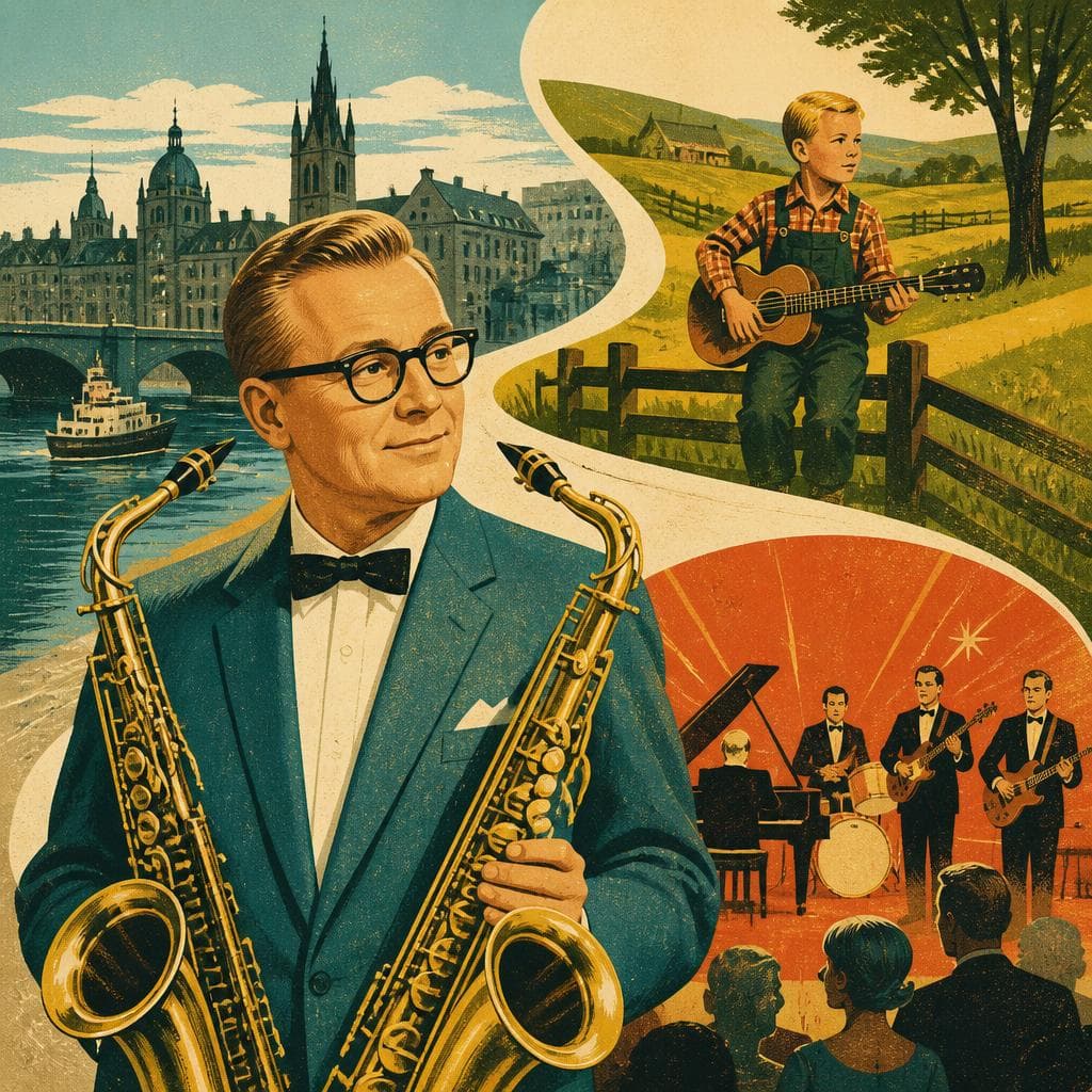 Cover art for From Glasgow to the Twin-Sax Sound