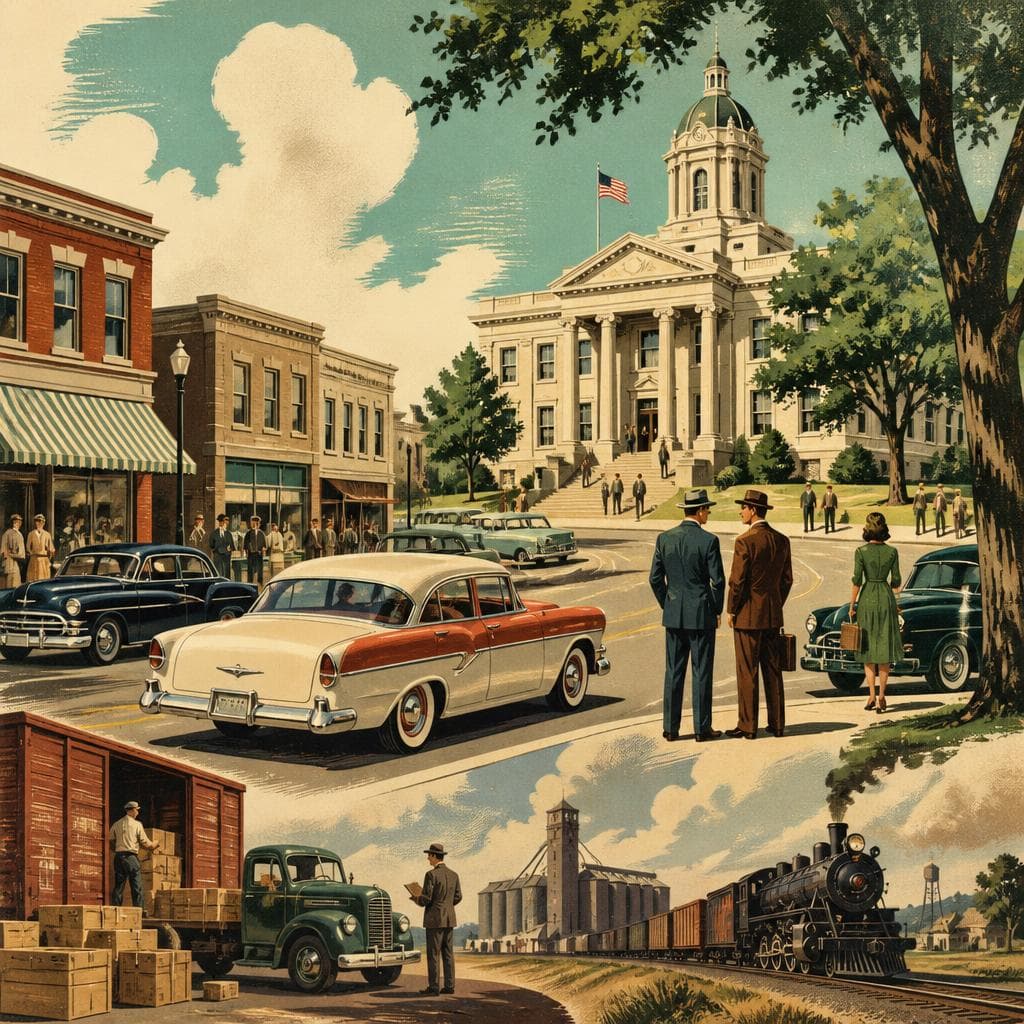 Cover art for Where the County Came to Do Business