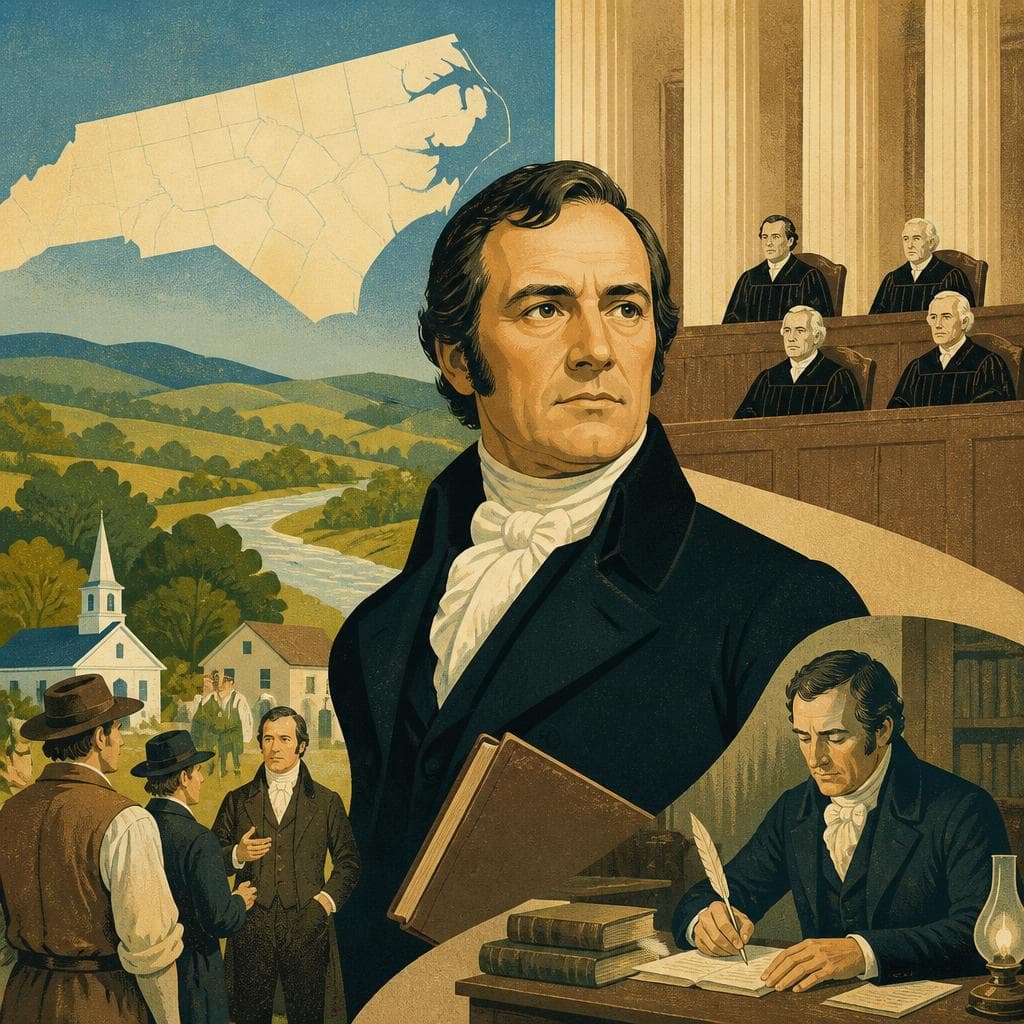 Cover art for The Man North Carolina Honored Before the Court Did