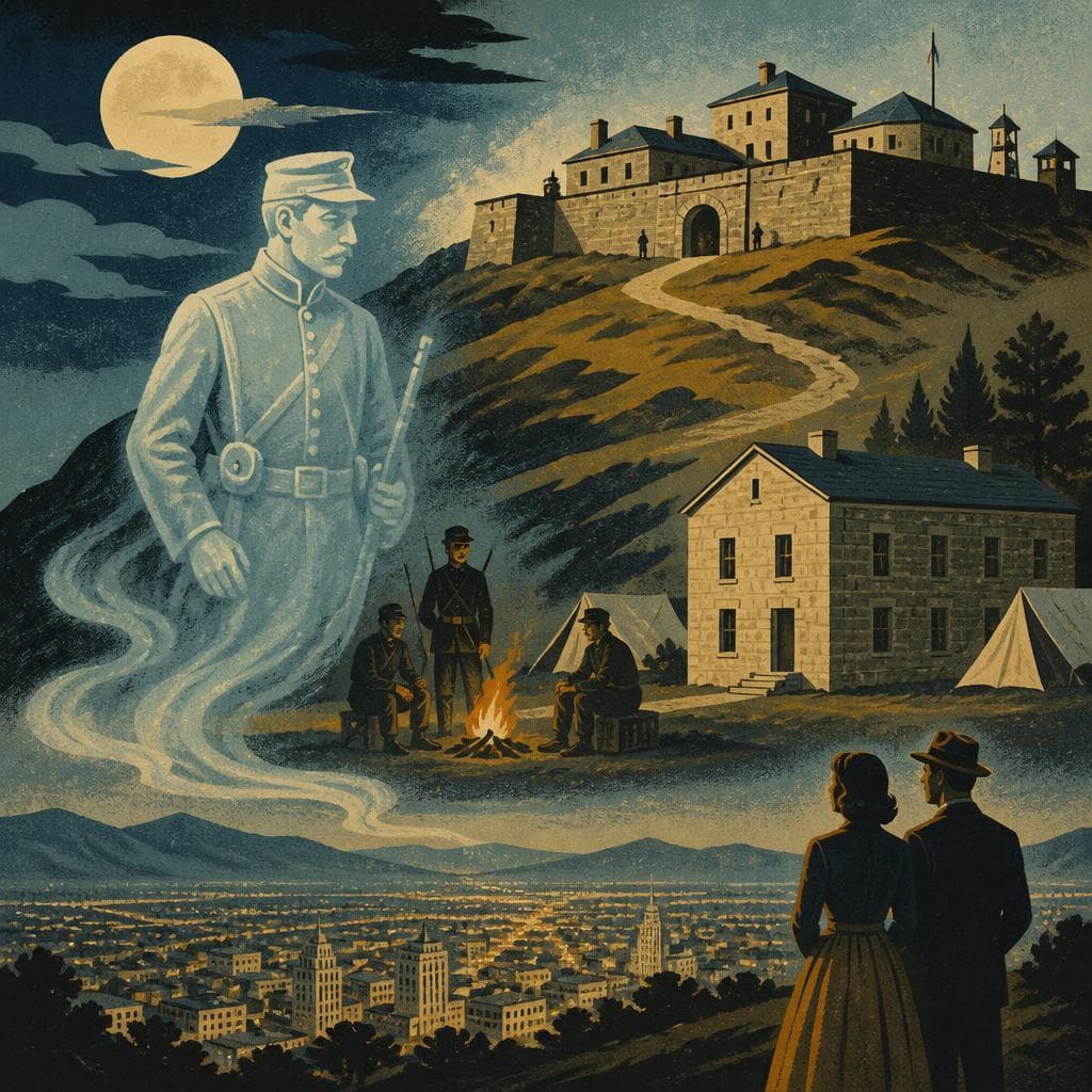 Cover art for Where Fort Douglas Learned to Haunt the Hill