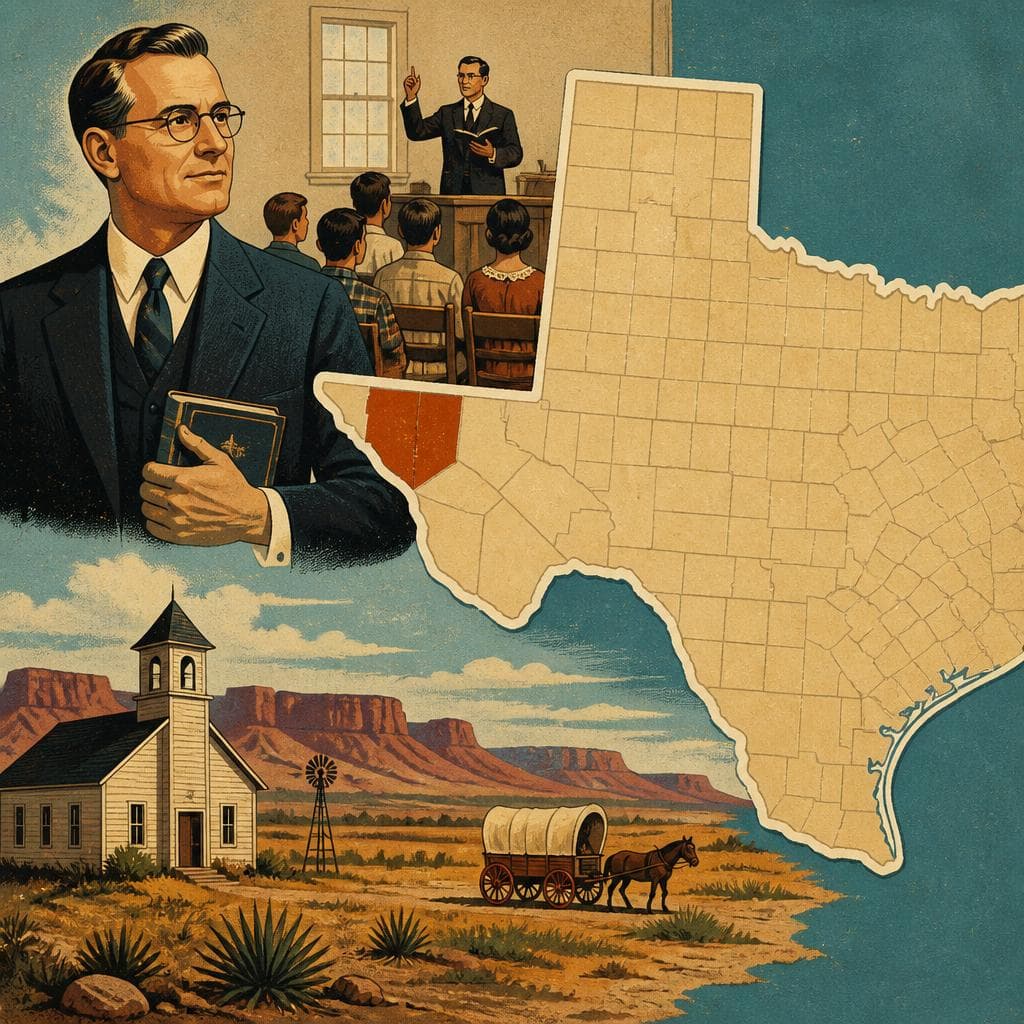 Cover art for How a Baptist Educator Reached the West Texas Map