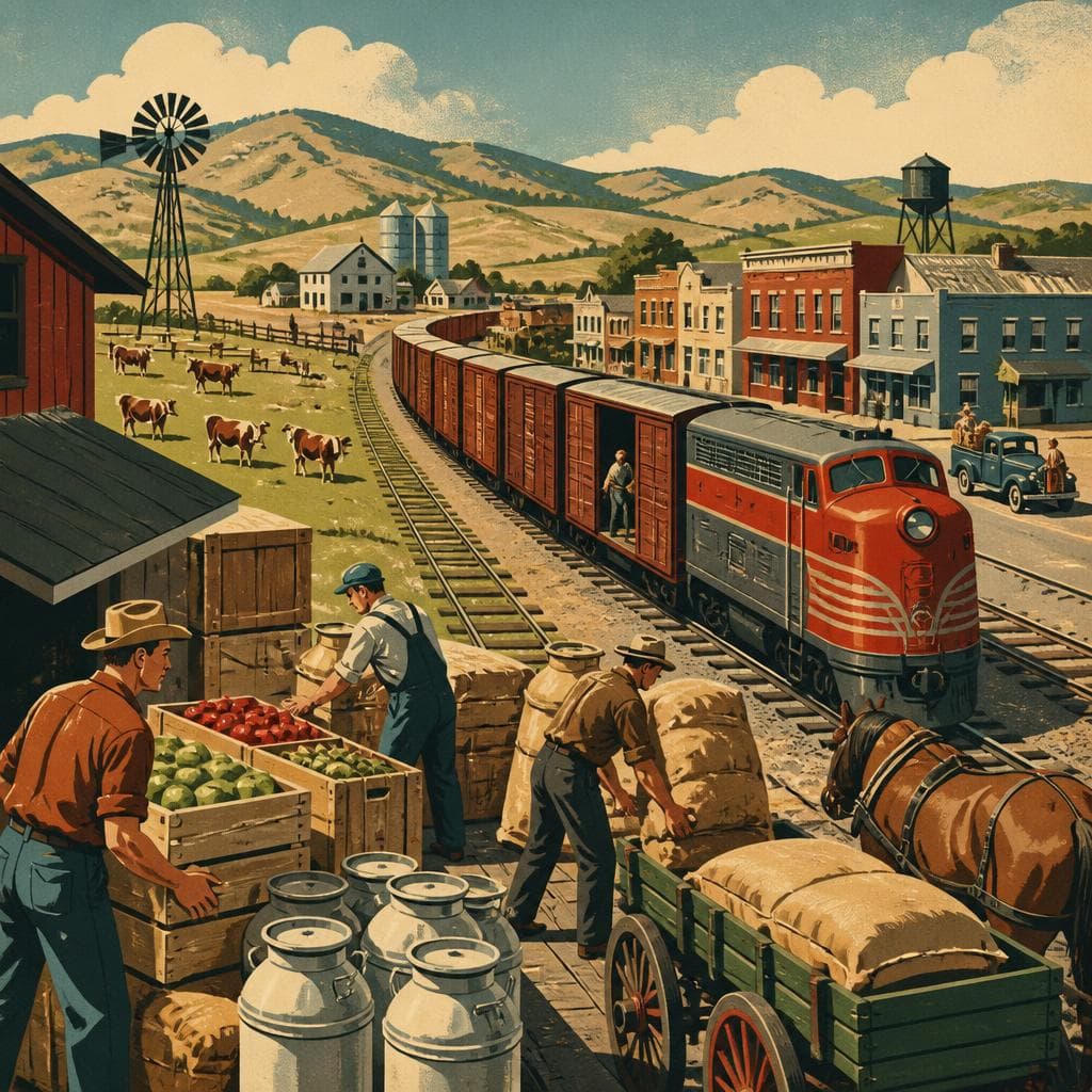 Cover art for Where the Burlington Made a Market