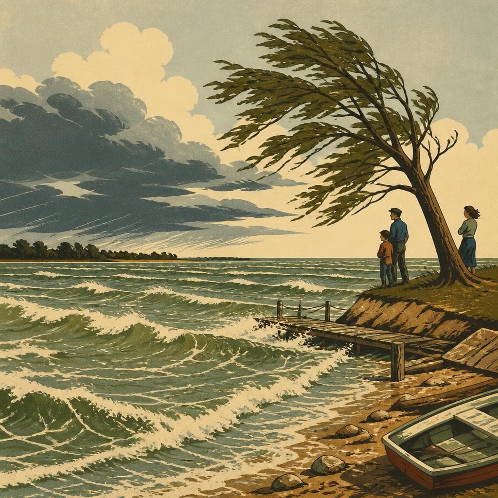 Cover art for When Wind Turns Lake Koshkonong Against Its Shores
