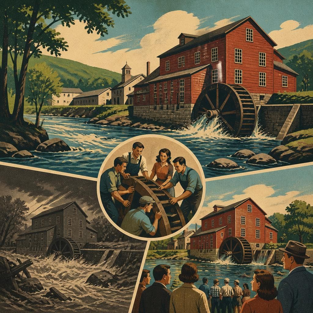 Cover art for When the River Kept the Mill Alive