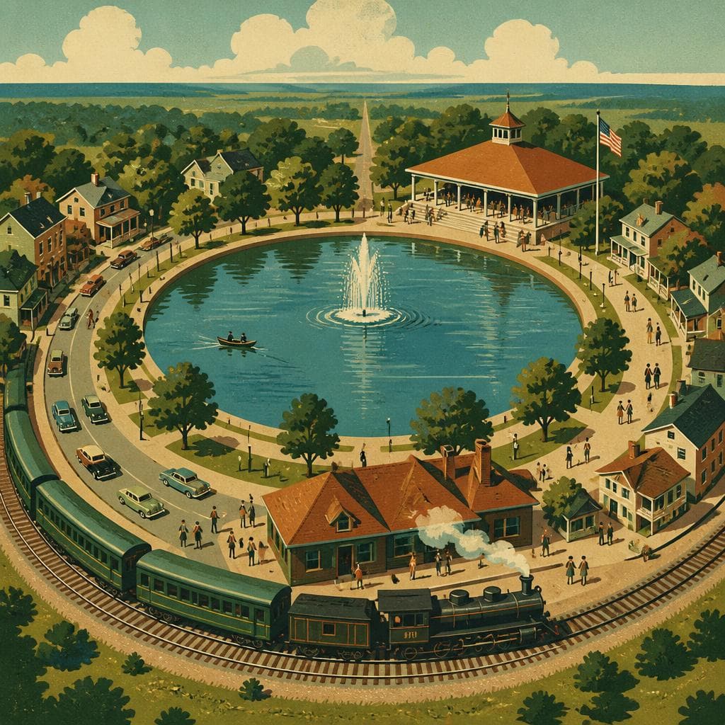 Cover art for A Railroad Stop Drawn Around a Perfect Circle