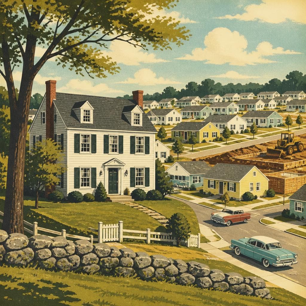 Cover art for The House That Watched Levittown Arrive