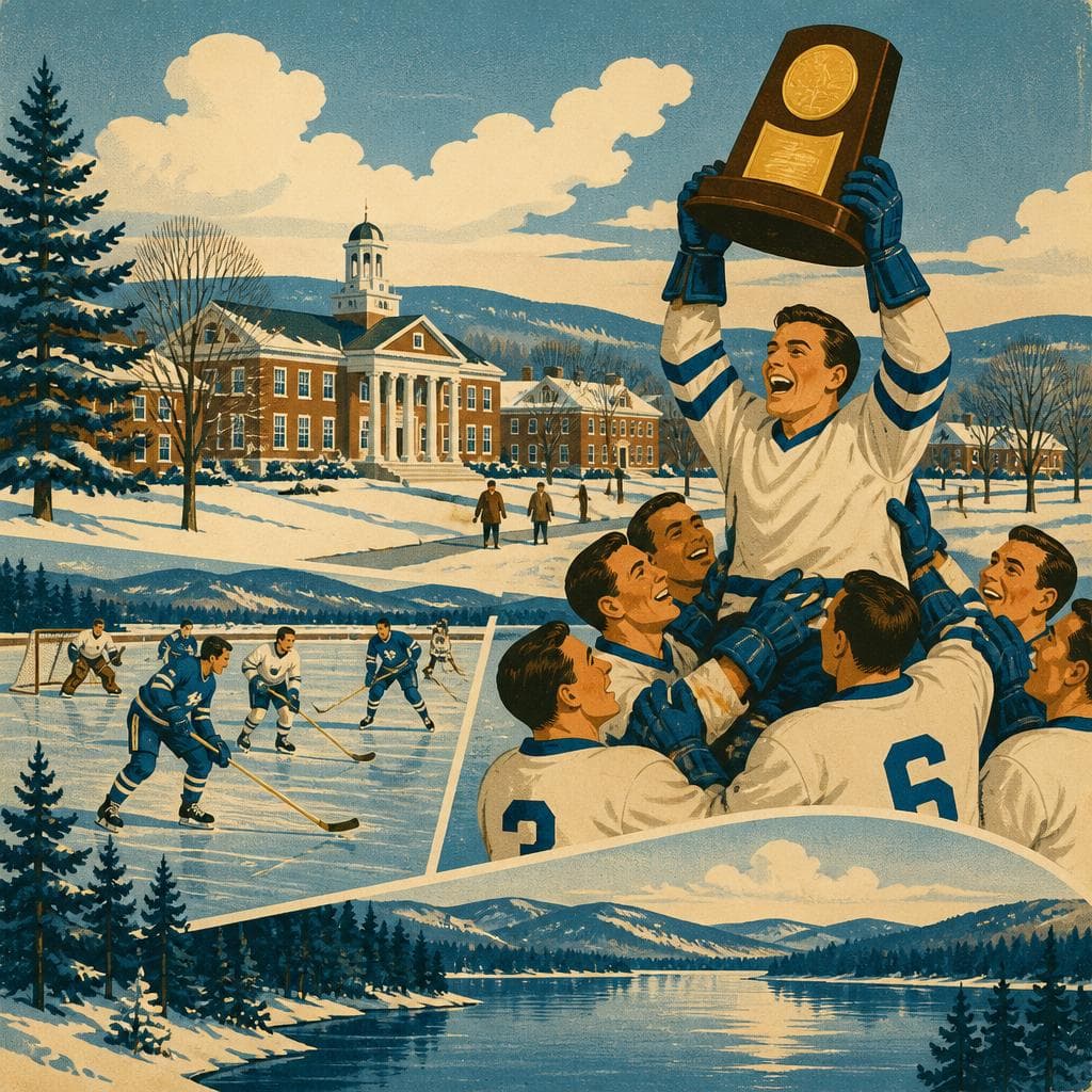 Cover art for A Small Campus, a Clean Finish, and Ice in Lake Placid