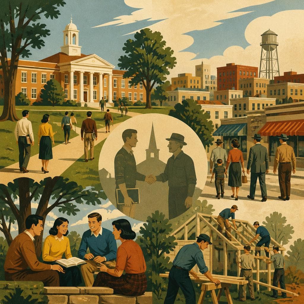 Cover art for The School That Helped Make Brownwood