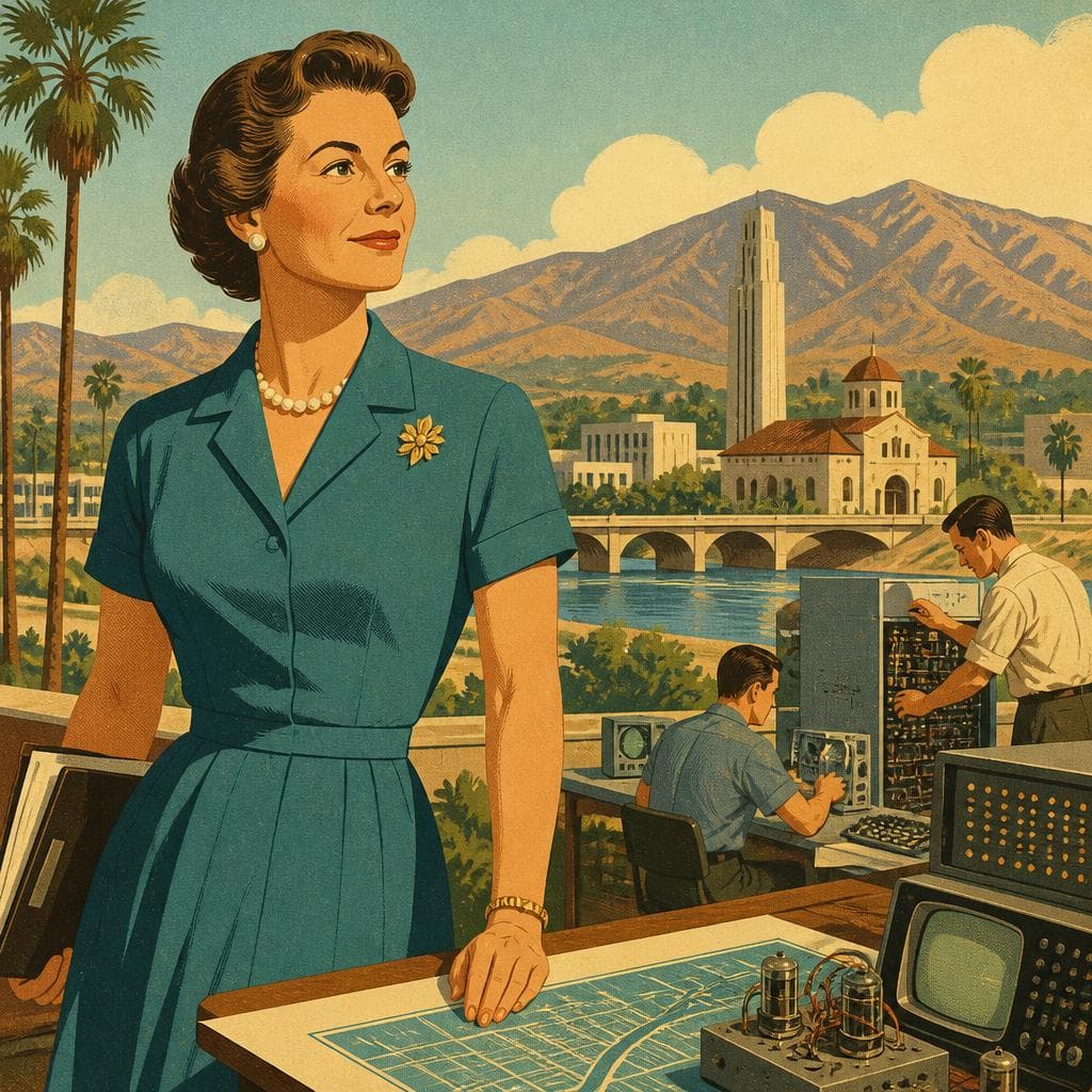 Cover art for Rosemary Bourns in Riverside’s Tech Story