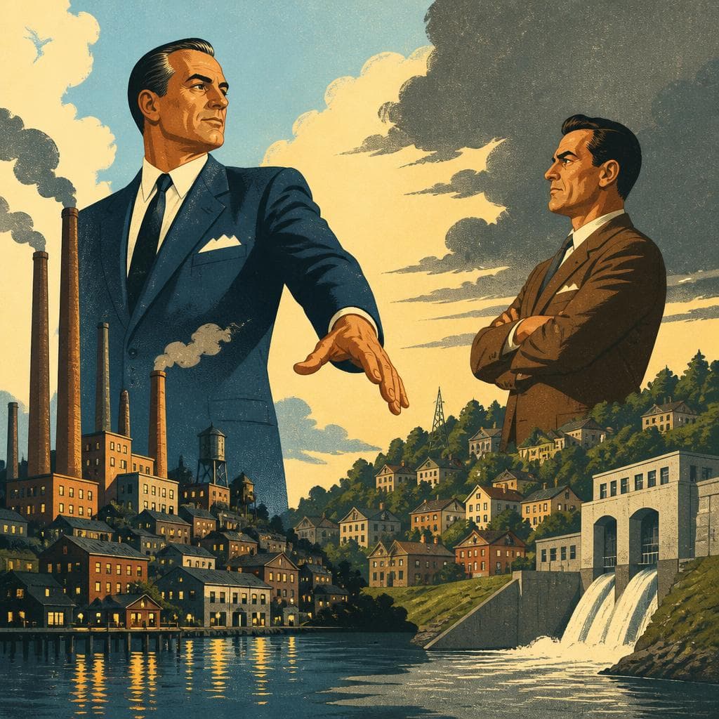 Cover art for The Man Who Built Lower Town’s Power