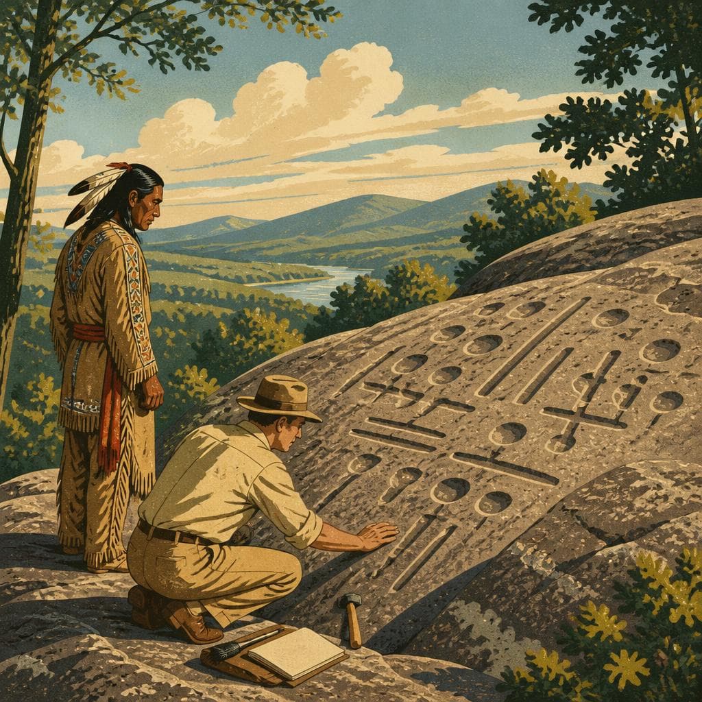 Cover art for The Marks on Judaculla Rock