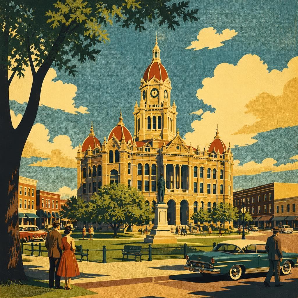 Cover art for The Courthouse That Made the Square