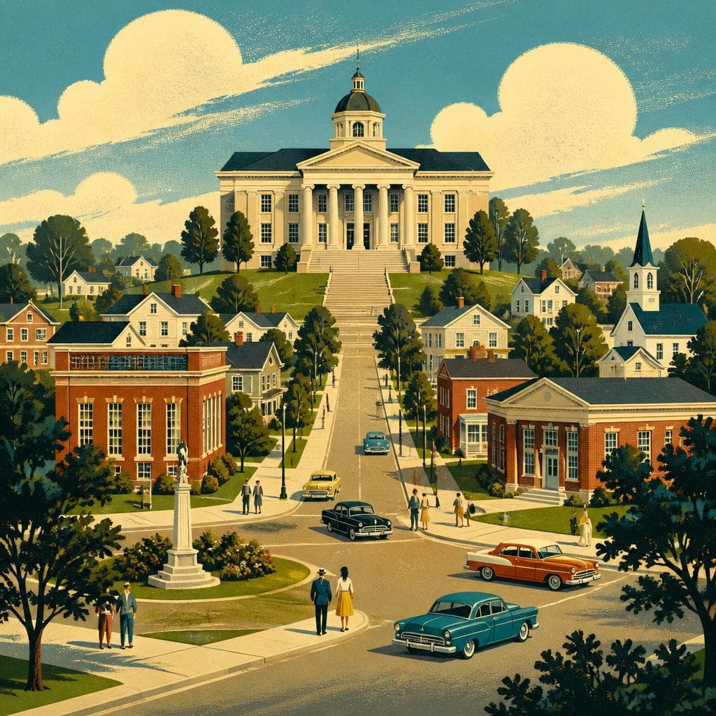 Cover art for A Town Built Around the Seat of Power