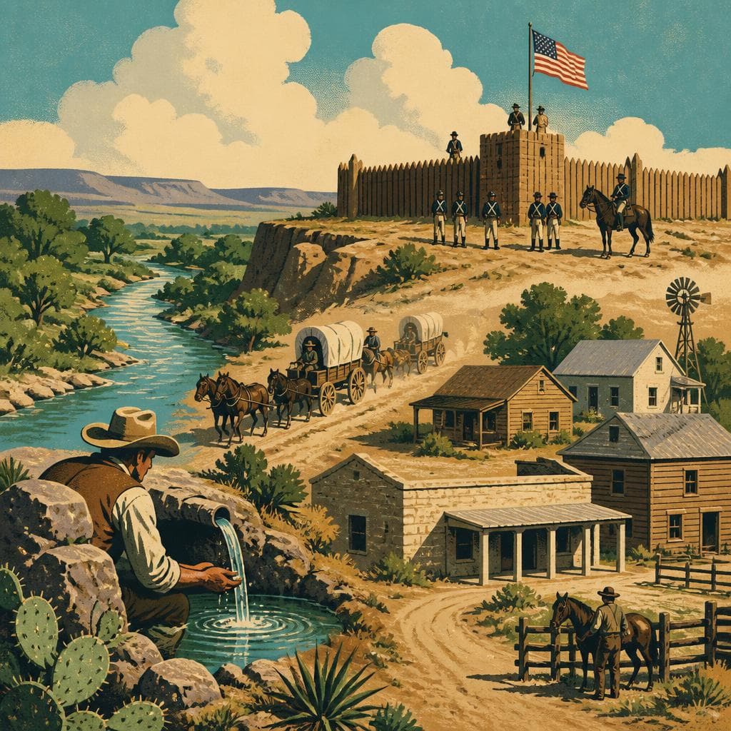 Cover art for Where a Frontier Fort Became Brackettville