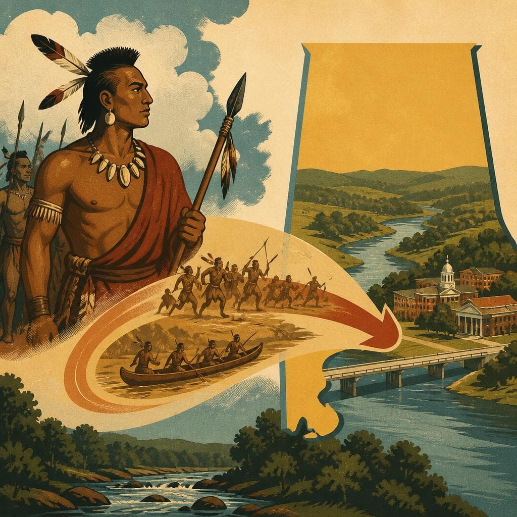 Cover art for How Tuskaloosa Became Tuscaloosa