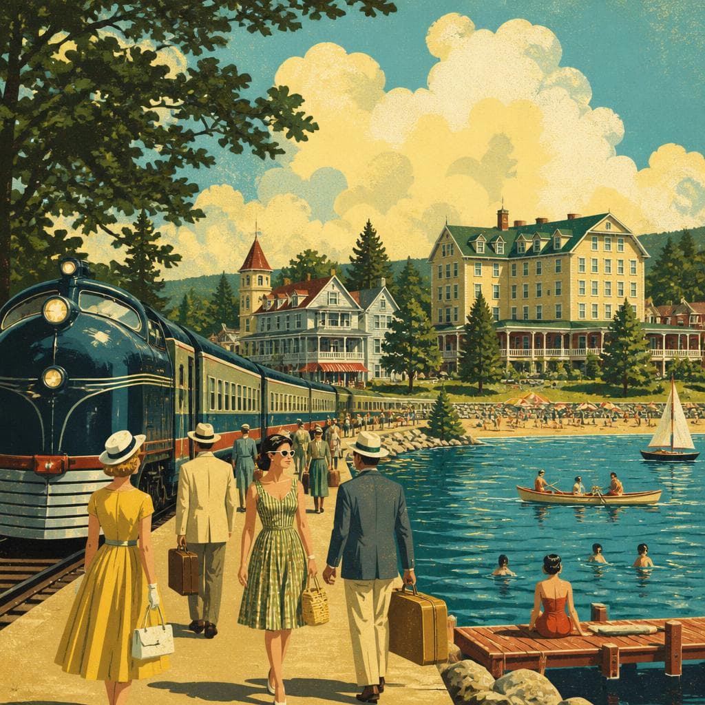 Cover art for When the Train Brought Summer to Detroit Lakes