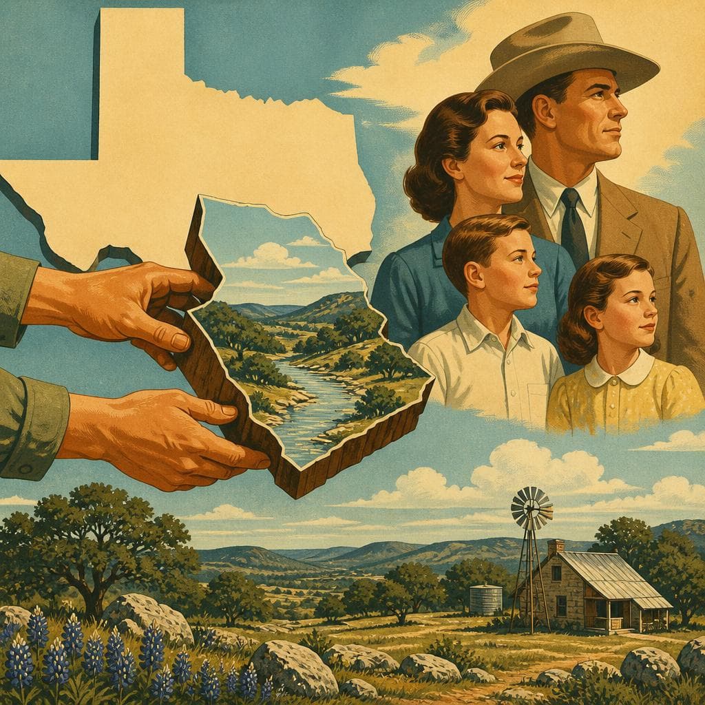 Cover art for When Texas Made Room for Real County