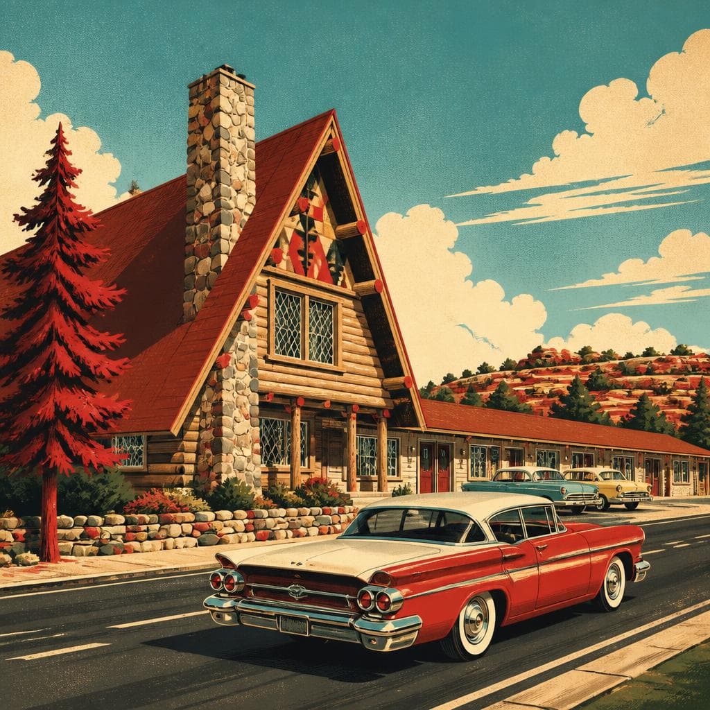Cover art for Why Red Cedar Inn Still Stops the Eye