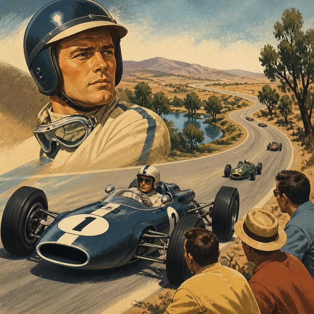 Cover art for Dan Gurney and Riverside’s Fast, Fearsome Grace