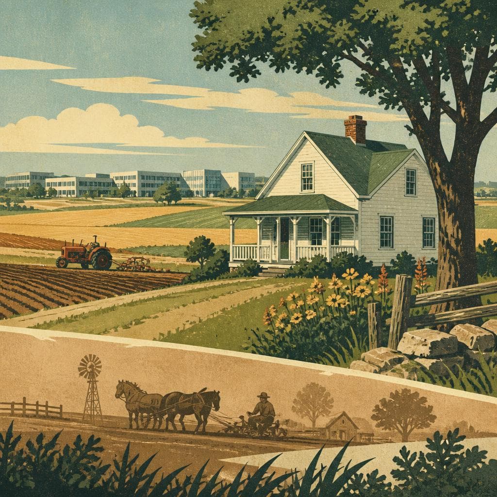 Cover art for A Farmhouse That Outlasted the Fields