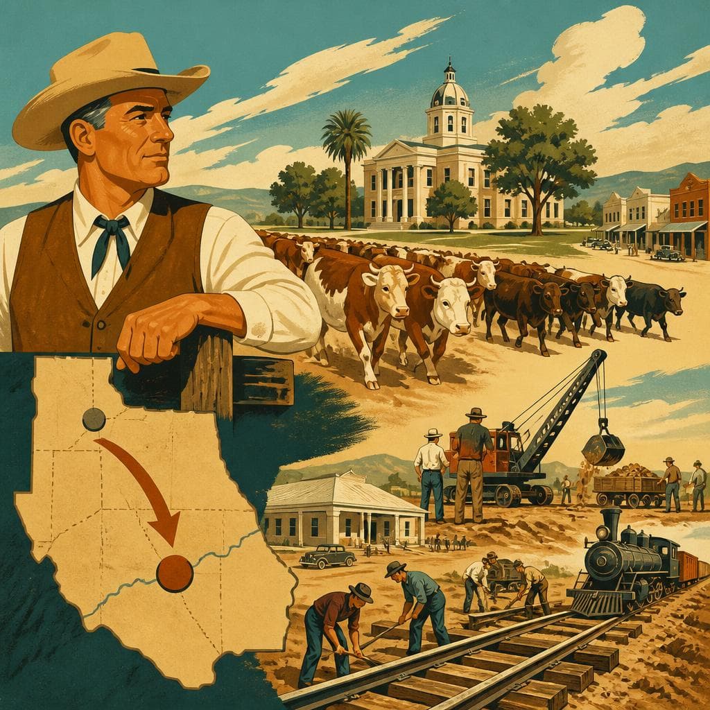 Cover art for How George West Moved a County’s Center