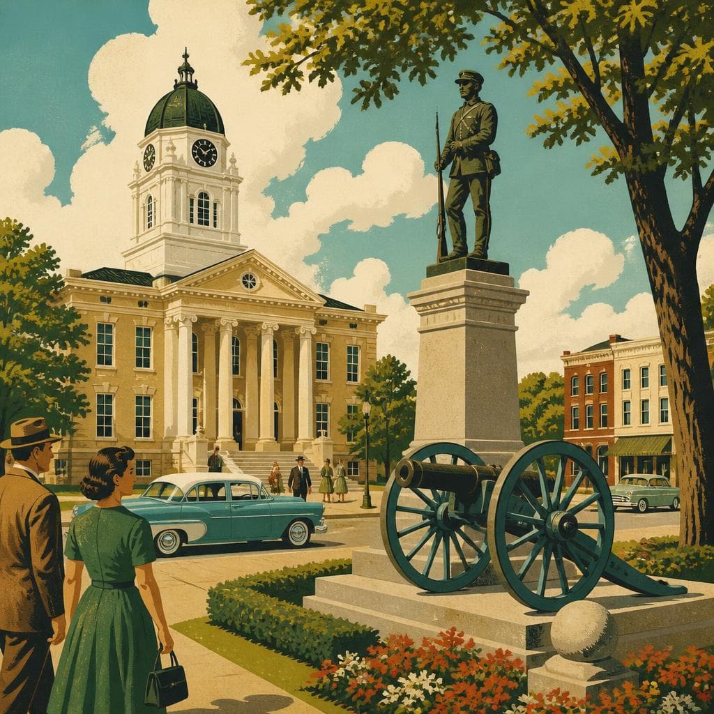 Cover art for Where County Business Meets Civil War Memory