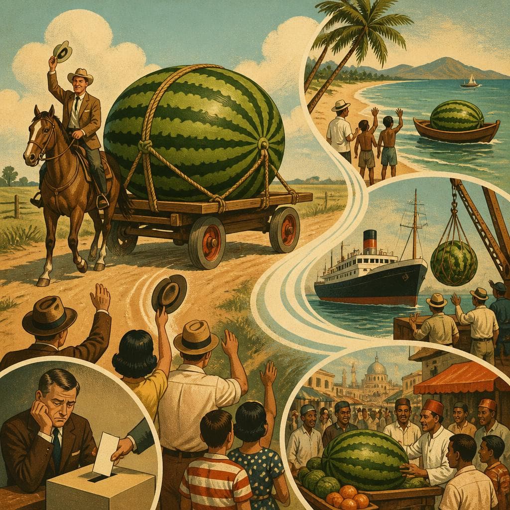 Cover art for When Watson’s Name Rode Out on a Watermelon