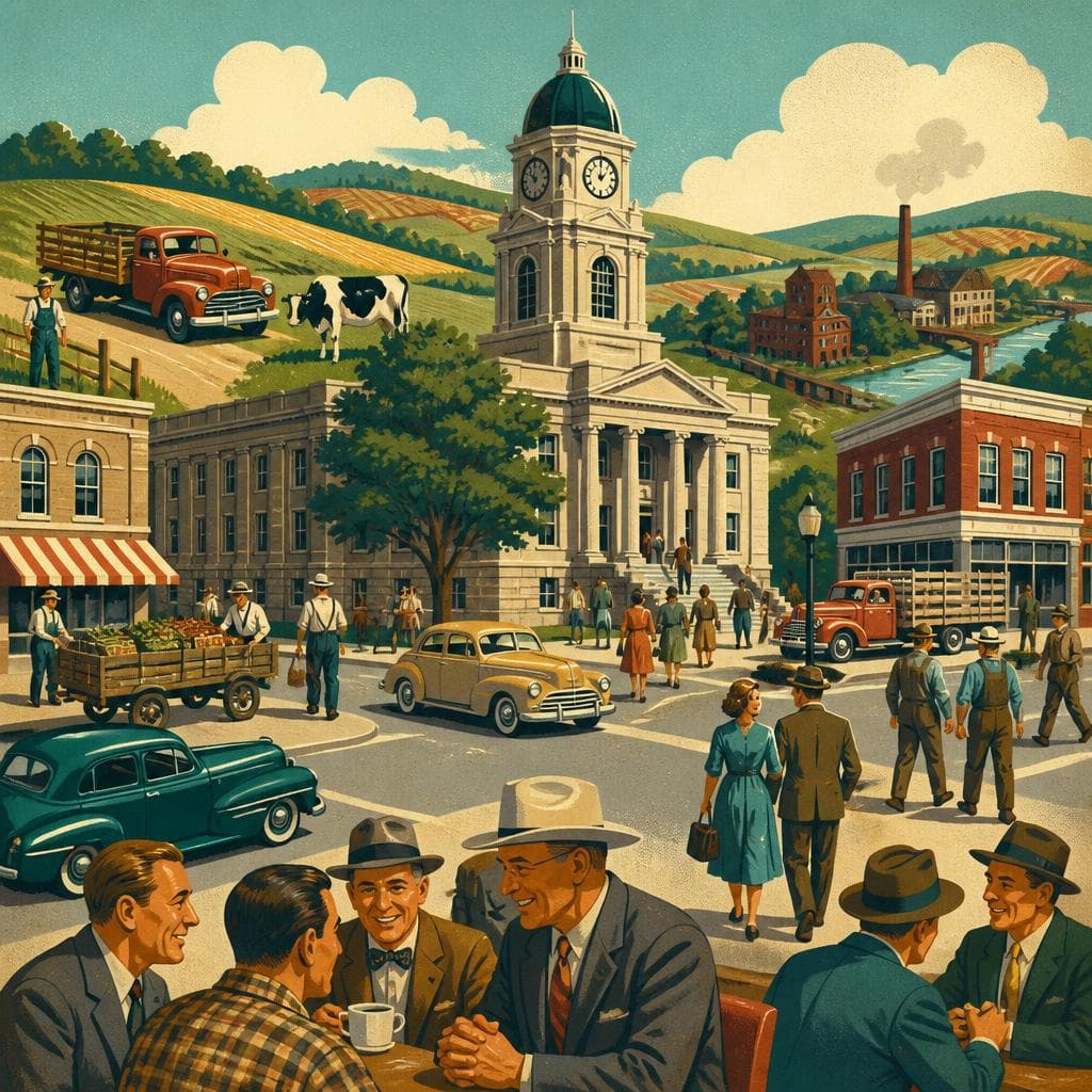 Cover art for Where the County Came to Town