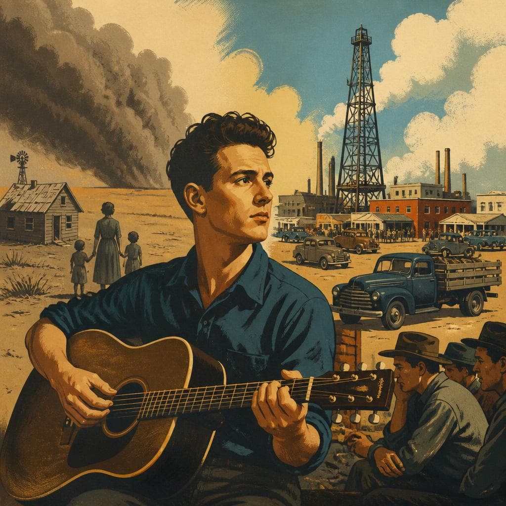 Cover art for Where Woody Guthrie Found His Voice