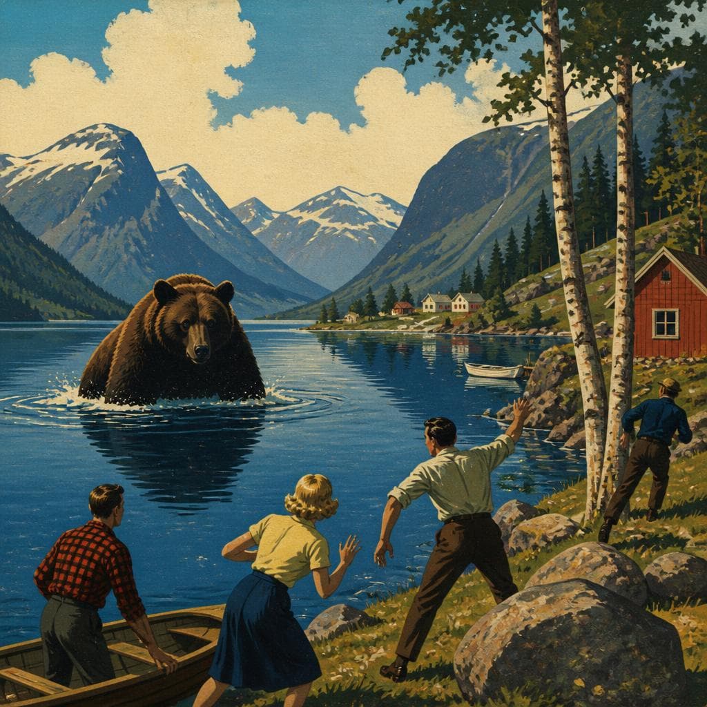 Cover art for When Fear Reached Norway Lake