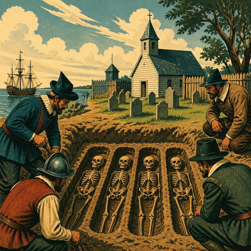 Cover art for Four Graves Beneath Jamestown’s Holiest Ground