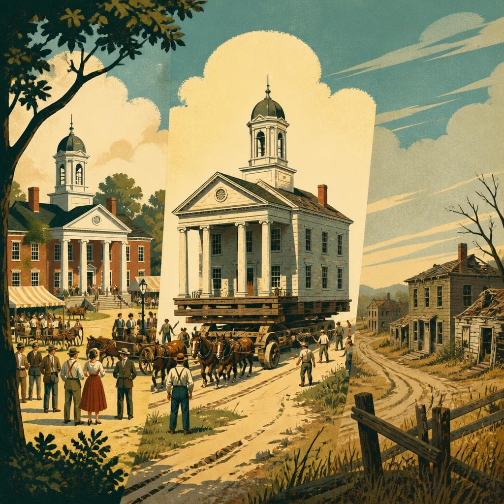 Cover art for When the Courthouse Left Monticello
