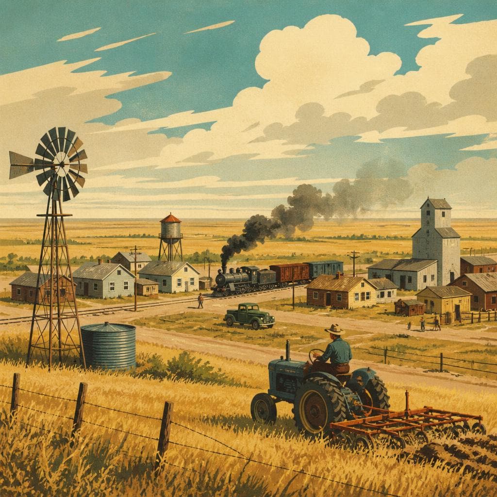 Cover art for Where the Plains Kept Bledsoe Small