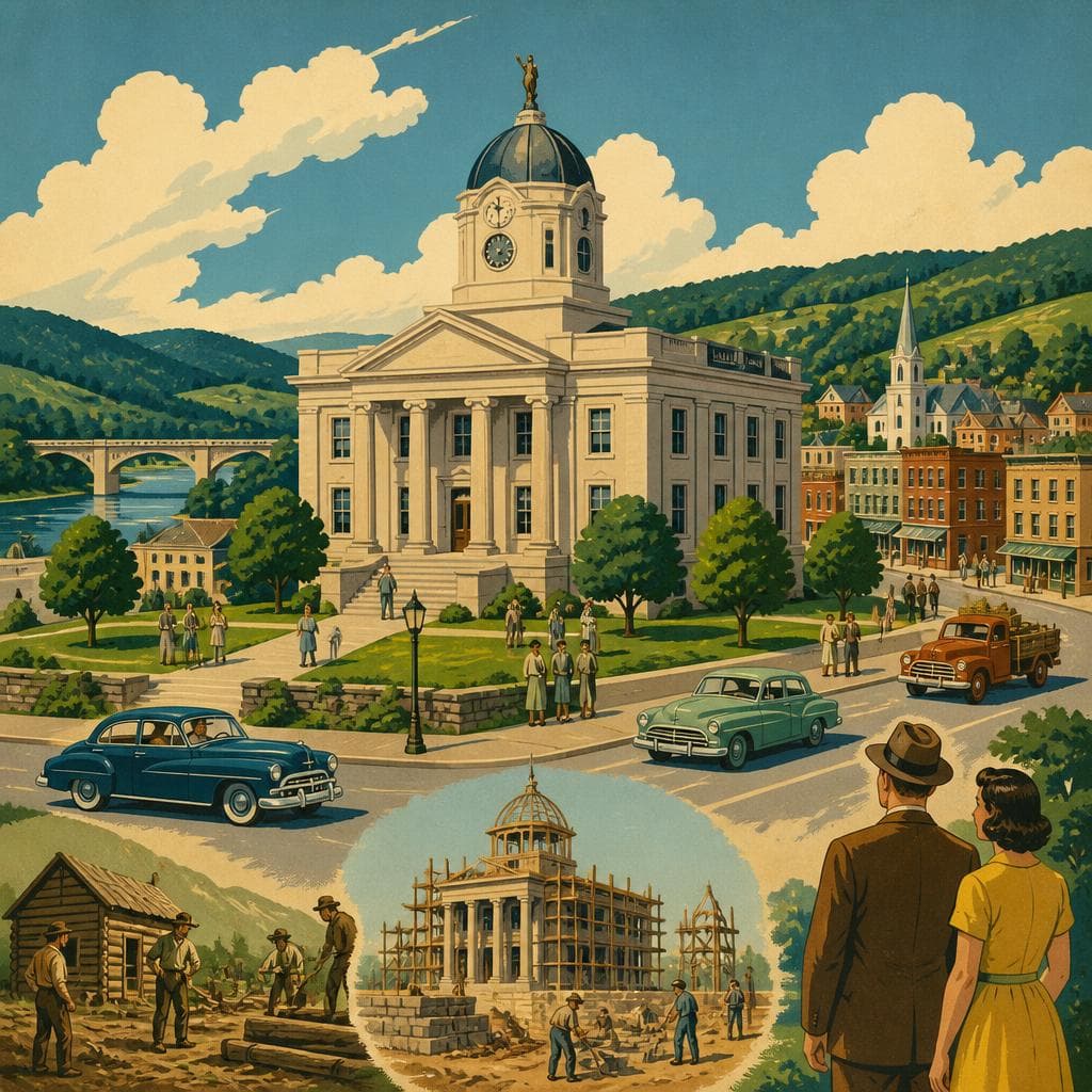 Cover art for How a Courthouse Made Summersville