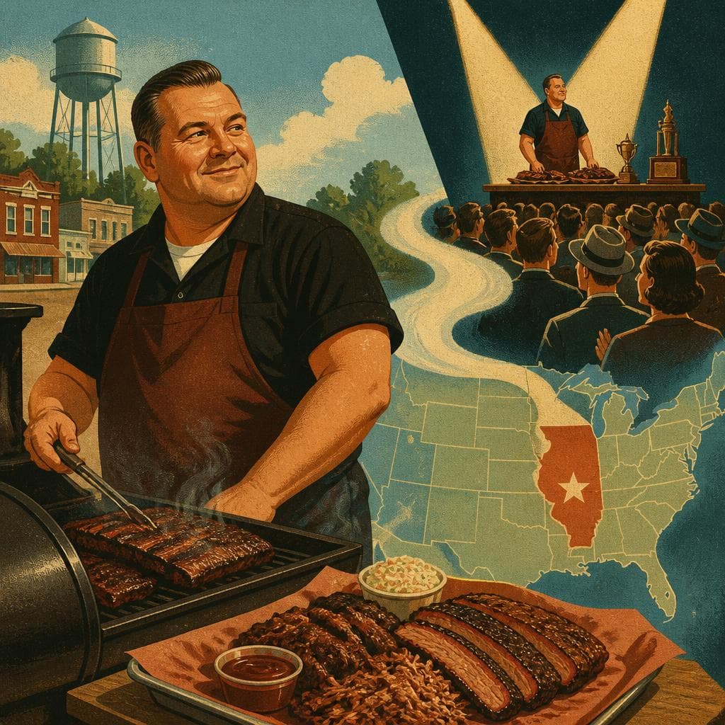 Cover art for How Mike Mills Put Murphysboro on the Barbecue Map