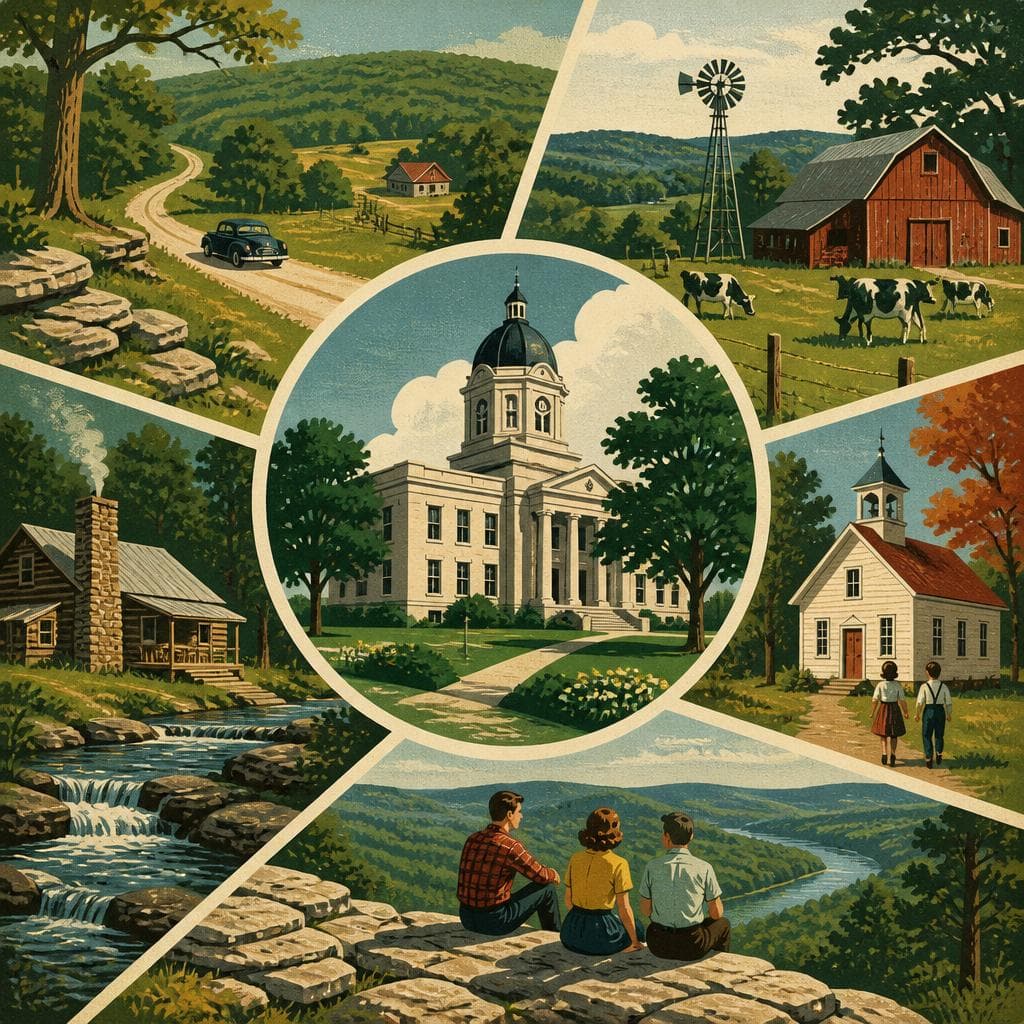 Cover art for A County for the Ozark Uplands
