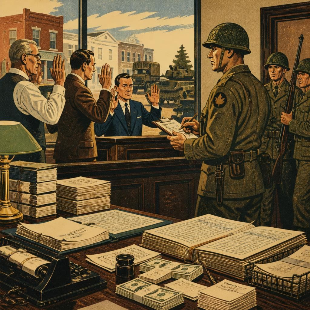 Cover art for When War Walked Into Farmers Bank
