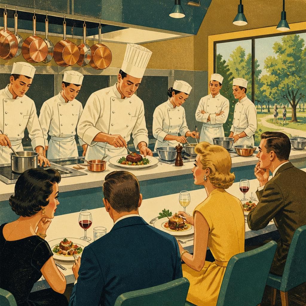 Cover art for Where Dinner Is Part of the Lesson