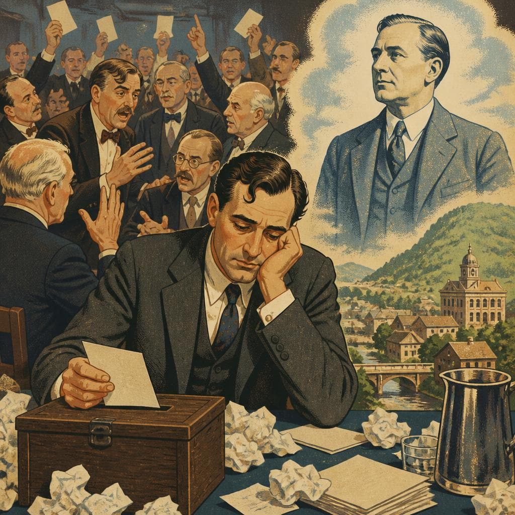 Cover art for The Man on the 103rd Ballot