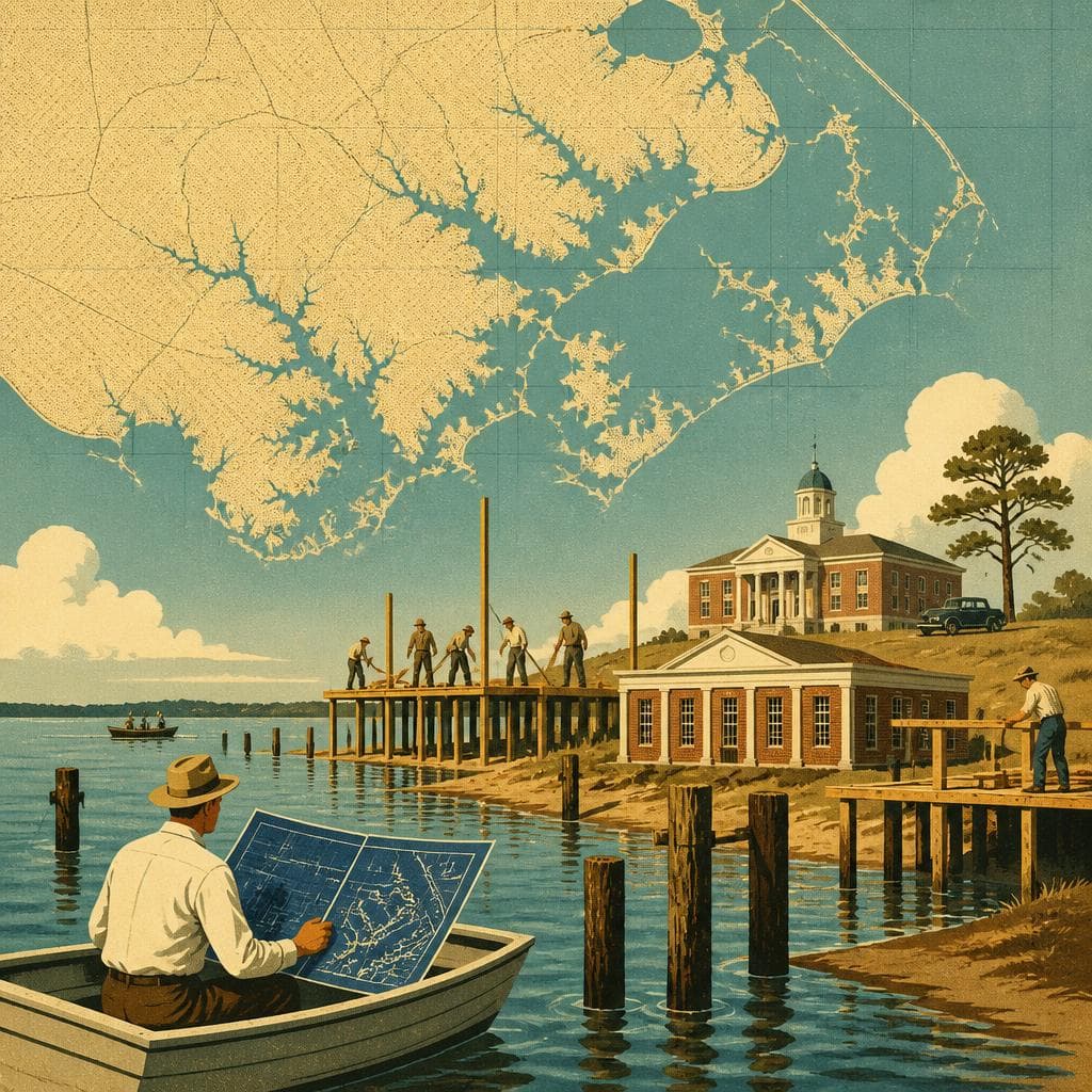 Cover art for A County Built After the Map Was Drawn