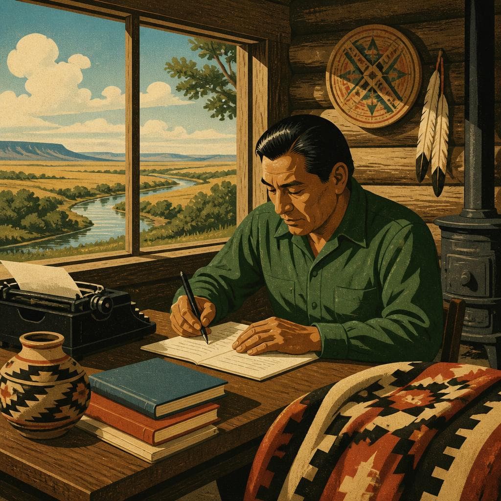 Cover art for Where John Joseph Mathews Found His Voice
