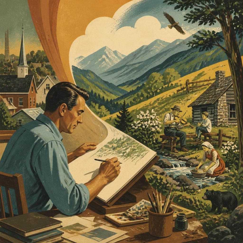 Cover art for From Marion to the Mountain Imagination