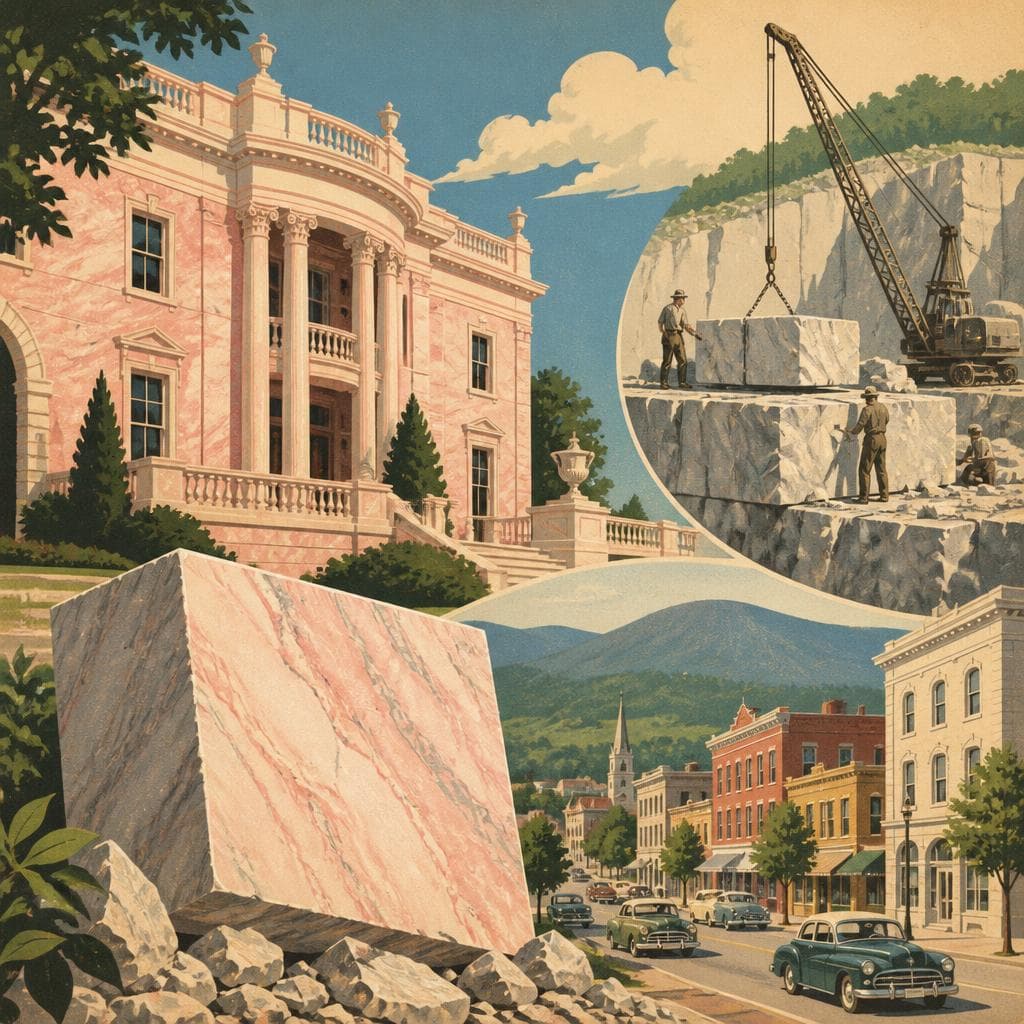 Cover art for The Pink Palace and the Stone That Built a Town