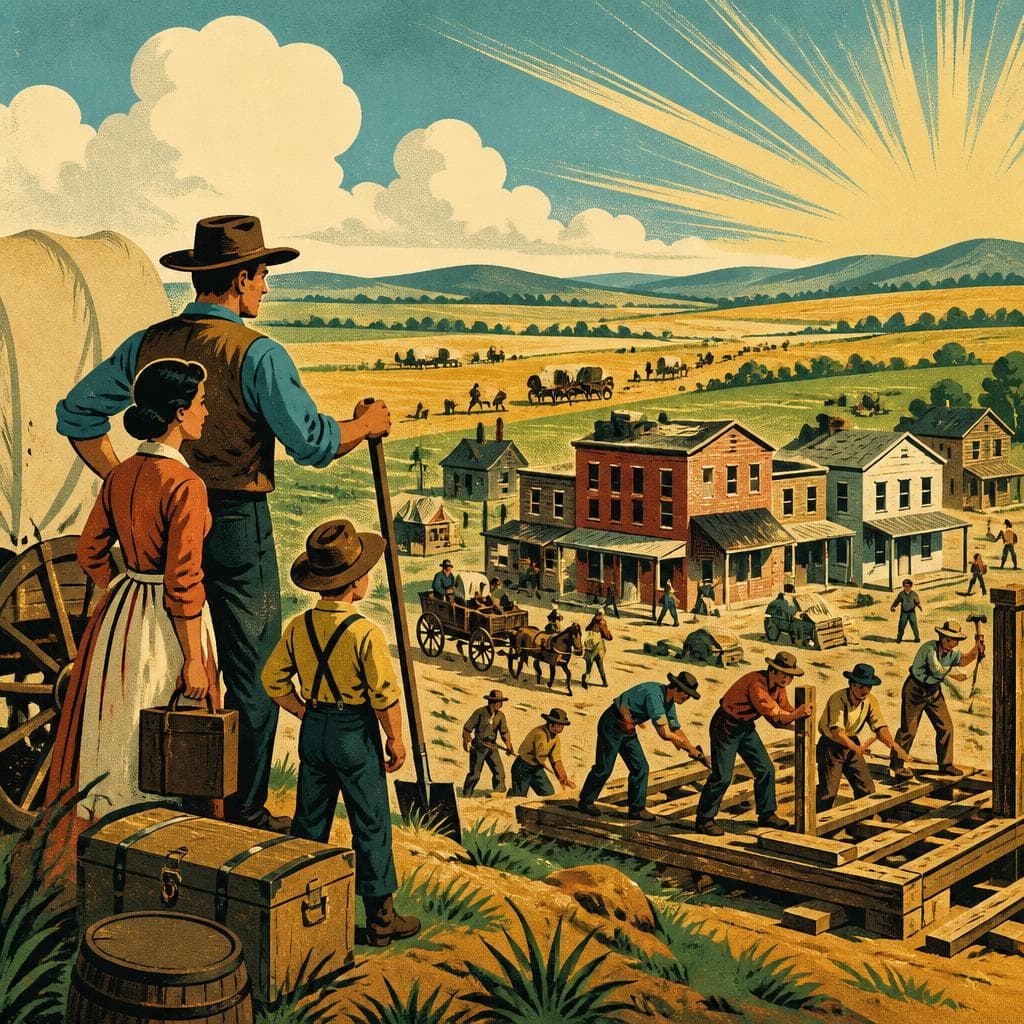 Cover art for Holton and the Rush to Plant a Town