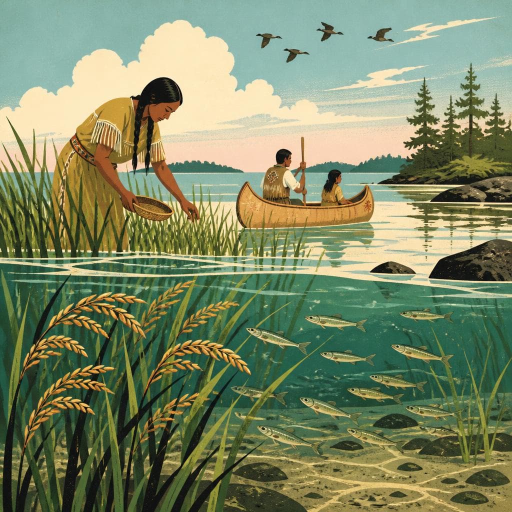 Cover art for Where Wild Rice and Young Fish Begin