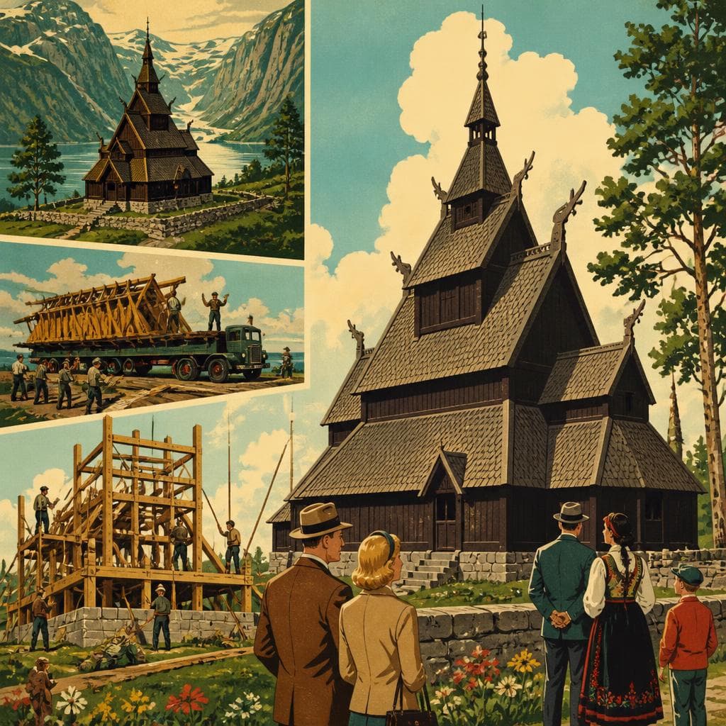 Cover art for Building Norway in Moorhead
